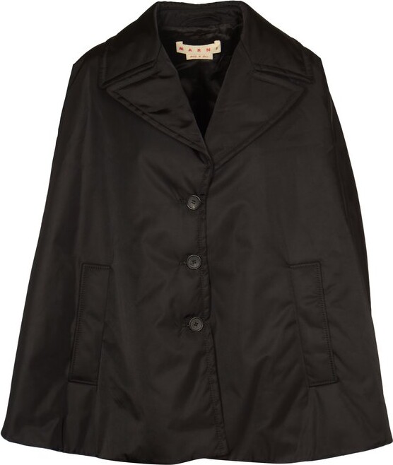 Marni Long-Sleeved Single-Breasted Coat