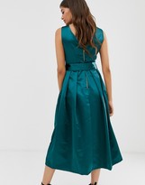 Thumbnail for your product : Closet London Closet v back full skirt dress