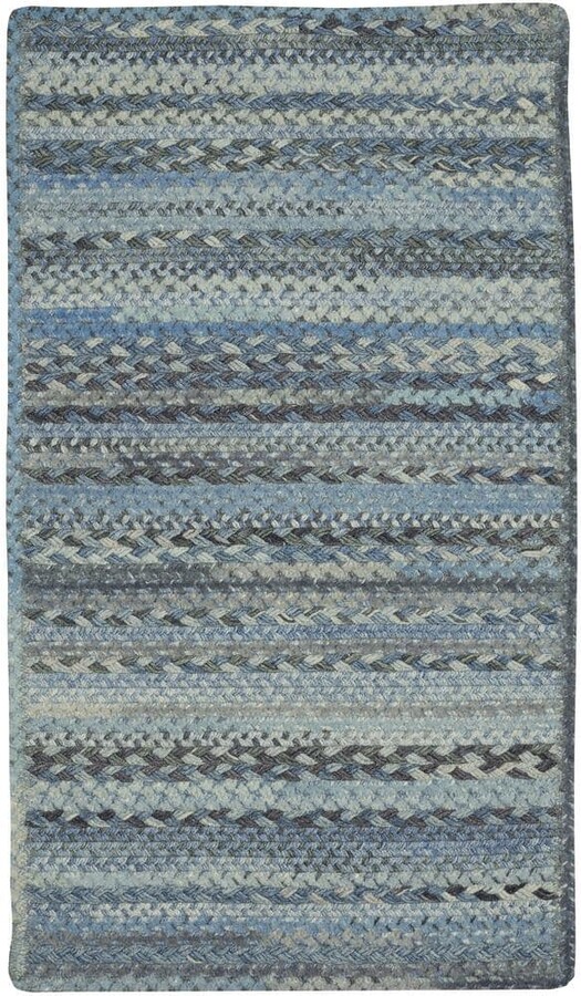 Capel Harborview Blue 8 ft. x 8 ft. Cross Sewn Area Rug