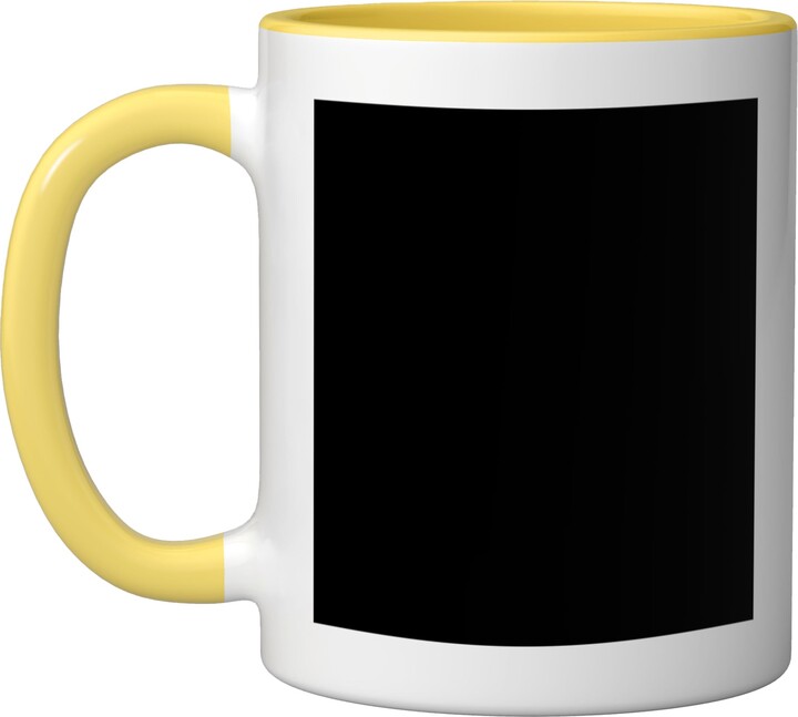 Wildflower Bloom SteMi Accessories Wildflower Bloom Bouquet Flower Lover Tropical Garden Ceramic Mug, Yellow/White