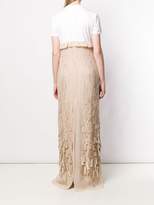Thumbnail for your product : Prada embroidered chiffon dress