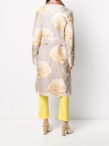 Thumbnail for your product : Vivienne Westwood Mixed-Print Belted Coat
