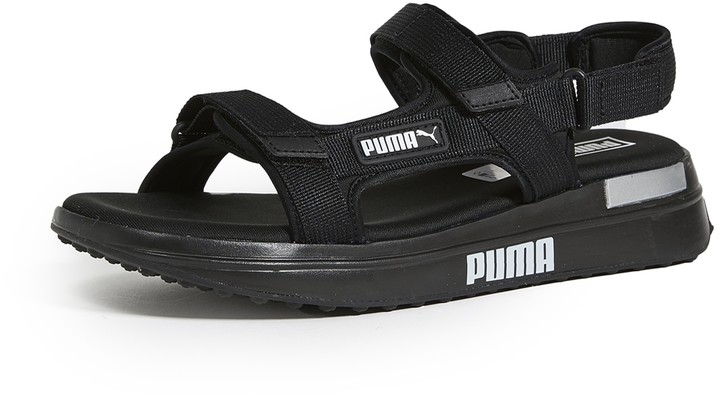 puma men grey sandals