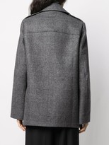 Thumbnail for your product : Nina Ricci Checked Woven Coat