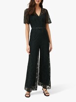 Thumbnail for your product : Phase Eight Jilly Lace Jumpsuit, Pine