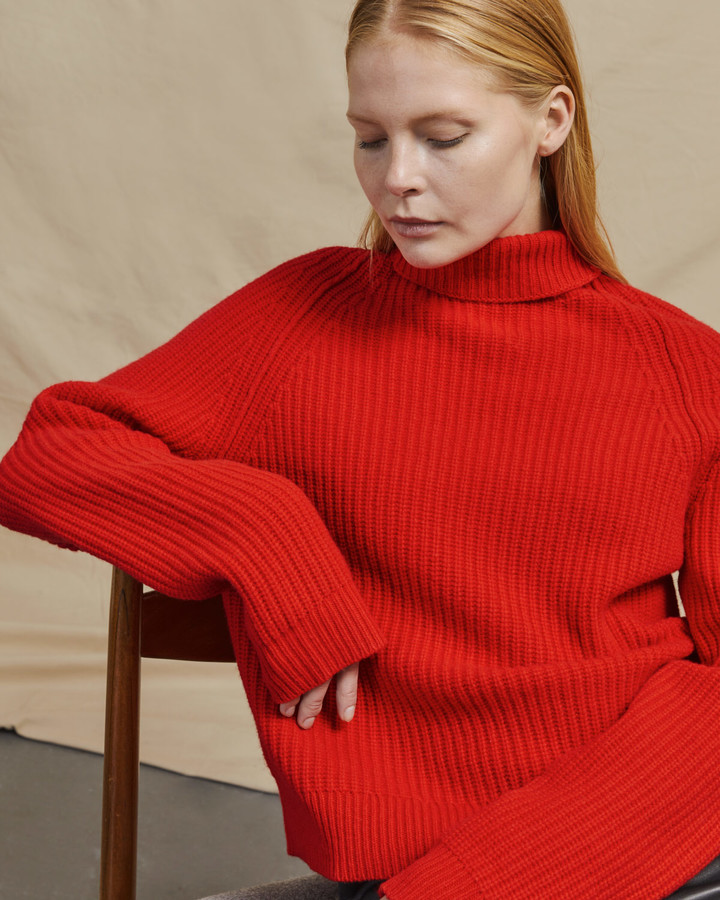 Jigsaw Merino Fishermans Rib Jumper ShopStyle Knitwear