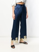 Thumbnail for your product : Gilda and Pearl Gina pyjama style trousers