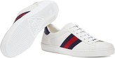 Thumbnail for your product : Gucci Ace leather low-top sneaker