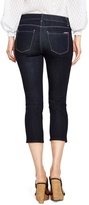 Thumbnail for your product : White House Black Market Dark Wash Slim Crop Jeans