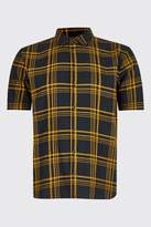 Thumbnail for your product : boohoo Big & Tall Large Check Regular Fit Shirt