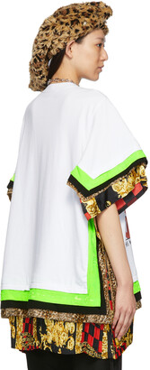 Junya Watanabe Versace Edition Paneled Graphic Dress