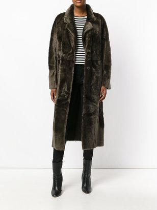 Drome oversized fur coat