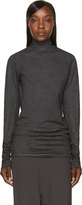 Thumbnail for your product : Damir Doma Dark Grey Hand Dyed Turtleneck Top