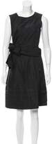 Thumbnail for your product : Chloé Silk Knot-Accented Dress w/ Tags