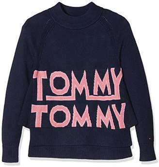 Tommy Hilfiger Girl's Graphic Sweater L/s Jumper