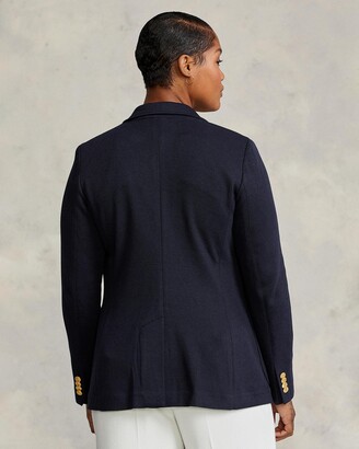 Polo Ralph Lauren Women's Blue Blazers - Double-Knit Jacquard Blazer
