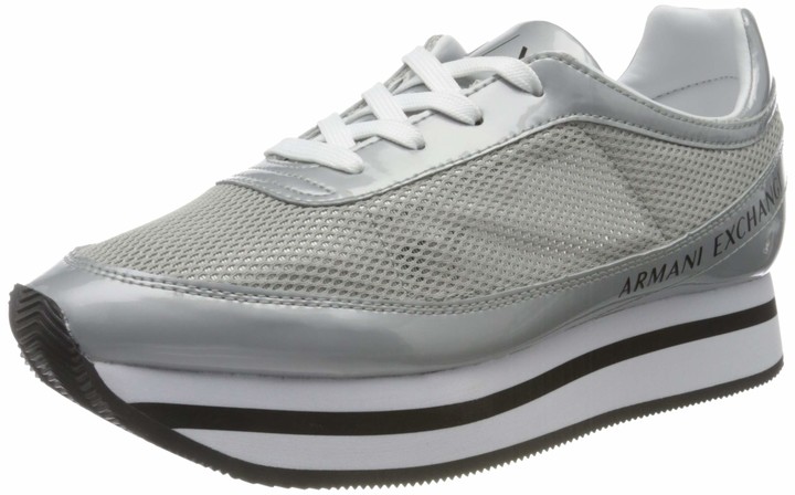 armani platform sneakers
