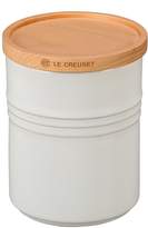 Thumbnail for your product : Le Creuset Glazed Stoneware 2 1/2 Quart Storage Canister with Wooden Lid