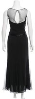 Thumbnail for your product : Vera Wang Embellished Silk Dress