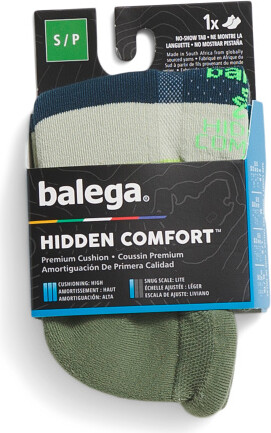 TJMAXX Hidden Comfort No Show Tab Socks For Women, Nylon/Polyester