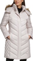 Thumbnail for your product : Kenneth Cole Women's Faux-Fur-Trim Hooded Puffer Coat