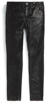 Thumbnail for your product : BLANKNYC Denim Faux Suede Moto Pants (Big Girls)