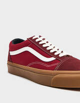Thumbnail for your product : Vans Vault By by Men's OG Old Skool LX Sneaker in Madder Brown, Size 8 | Leather
