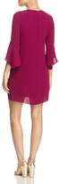 Thumbnail for your product : Adrianna Papell Three-Quarter Sleeve Ruffle Dress