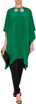 Thumbnail for your product : Issa Silk Poncho with Brooch Gr. ONE SIZE