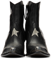 Thumbnail for your product : Golden Goose Black Nora Star Boots