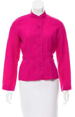 Eileen Fisher Linen Button-Up Top