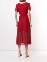 Thumbnail for your product : Twin-Set Crocheted Lace Midi Dress