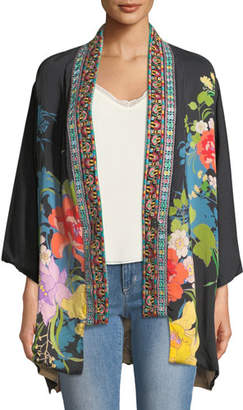 rae floral jacket kimono