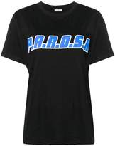 Thumbnail for your product : P.A.R.O.S.H. logo print T-shirt