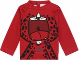 Thumbnail for your product : Dolce & Gabbana Children Graphic-Print Long-Sleeve Top