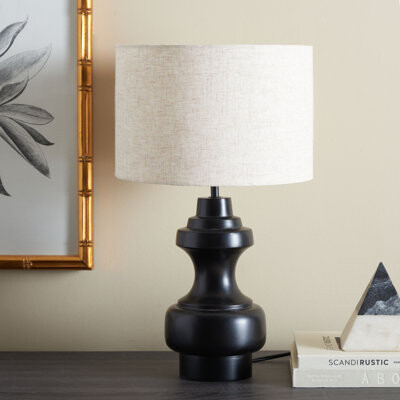 Alcott Hill Nedra Solid Wood Table Lamp