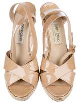 Thumbnail for your product : Jimmy Choo Platform Espadrille Wedges