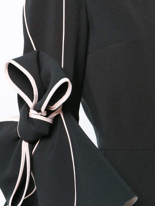 Roksanda dress with bow embellished sleeves