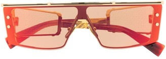 Balmain Eyewear Square Frame Sunglasses
