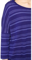 Thumbnail for your product : Splendid Blue Ridge Stripe Dolman Tee