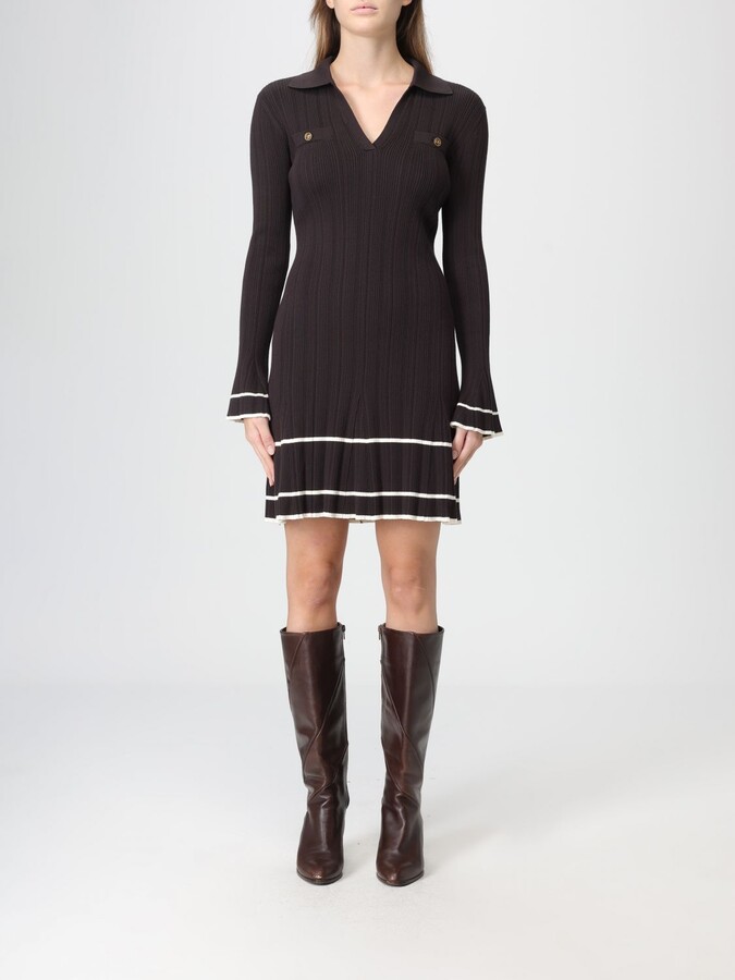 Twin-Set Dress TWINSET Woman color Dark