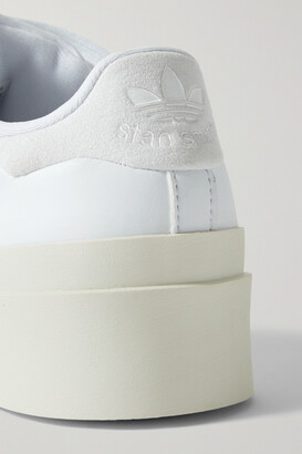 adidas Stan Smith Bonega Recycled Faux Leather Platform Sneakers - White -  ShopStyle