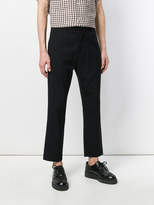 Thumbnail for your product : Cmmn Swdn cropped tailored trousers