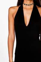 Thumbnail for your product : boohoo Tall Naomi Basic Plunge Dress