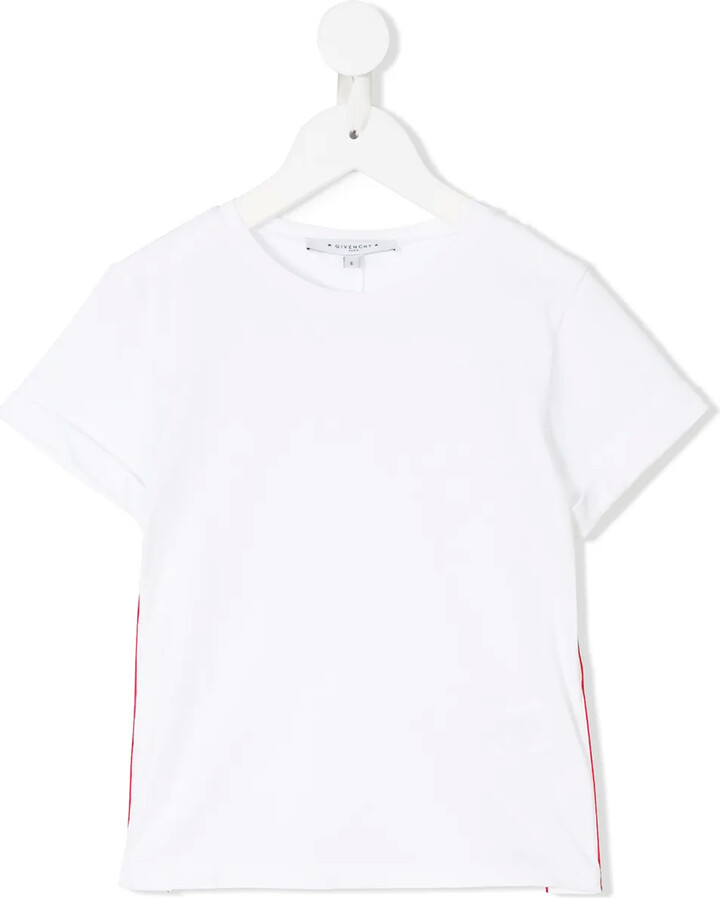 Givenchy Kids logo stripe T-shirt