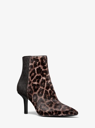 mk leopard shoes