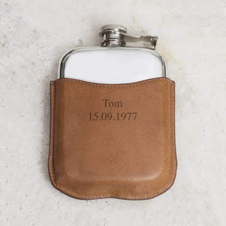 Atticus Mr Hardy Personalised Hipflask