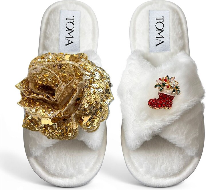 Fur Slipper Boots ShopStyle UK