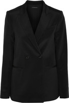 Thumbnail for your product : Theory Jannison silk-crepe blazer