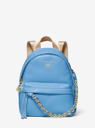 baby blue michael kors backpack